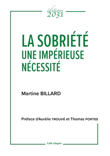 Sobriété -Martin Billard